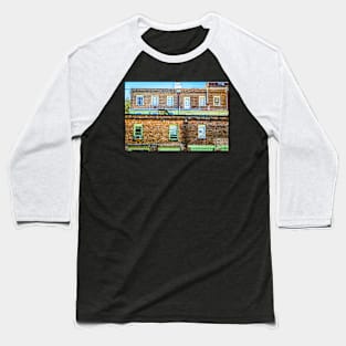 Downtown Savannah Georgia Baseball T-Shirt